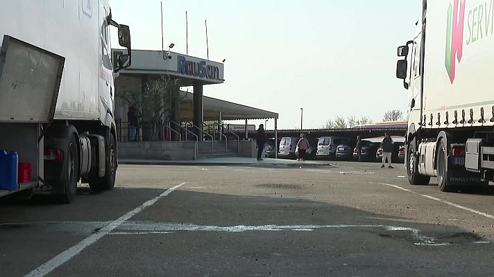 Noticias Aragón - Un camionero atropella mortalmente a otro que lo había descubierto robándole combustible