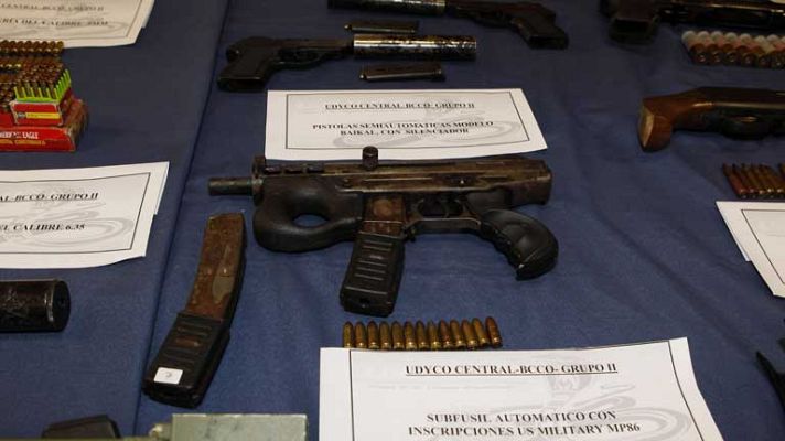 Telediario 1 - Red de sicarios en Madrid