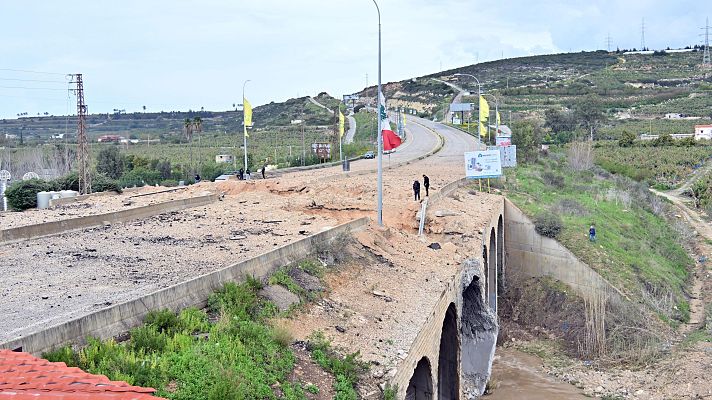 Telediario 1 - Líbano teme en su zona sur una gran ofensiva militar de Israel