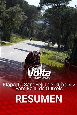 Ciclismo - Volta a Catalunya 2026: resumen de la etapa 1