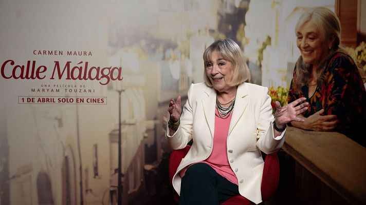 Carmen Maura estrena 'Calle M�laga': "Est� muy bien mostrar que los mayores tenemos relaciones sexuales"