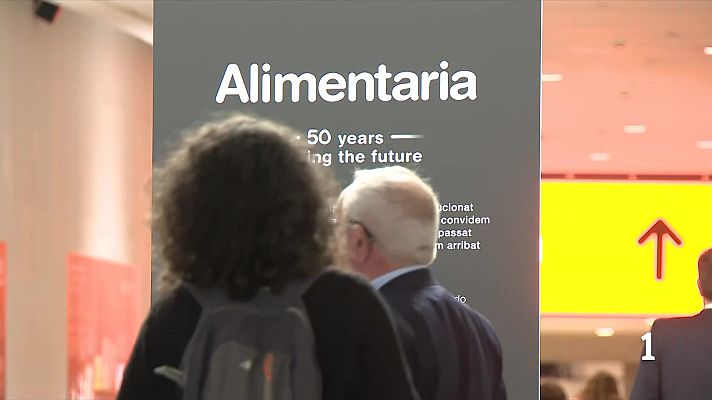 L'Informatiu - Arrenca la fira Alimentaria a Barcelona amb preocupació per l'impacte de la guerra