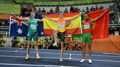 Campeonato del Mundo Indoor Torun 2026. Medallas españolas