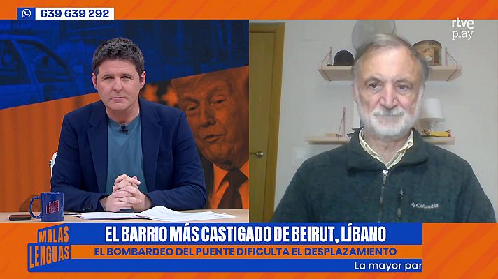 Malas lenguas - El almirante Juan Rodríguez Garat explica la situación de la guerra