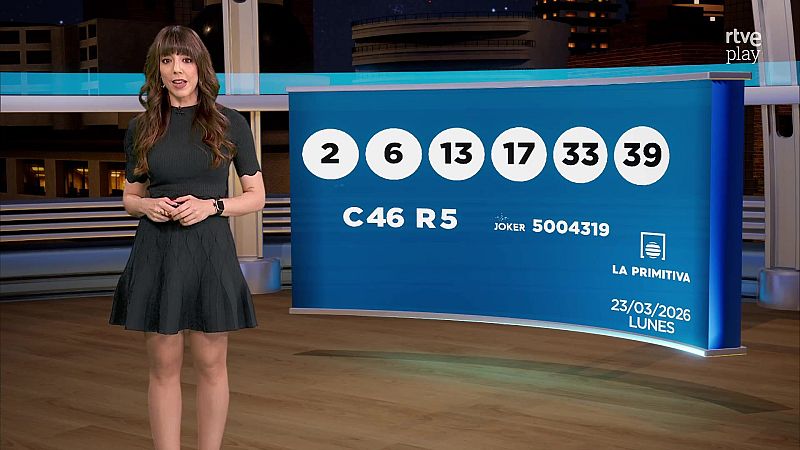 Sorteo de la Bonoloto y Primitiva: 23/03/2026 - Loter�as | Ver