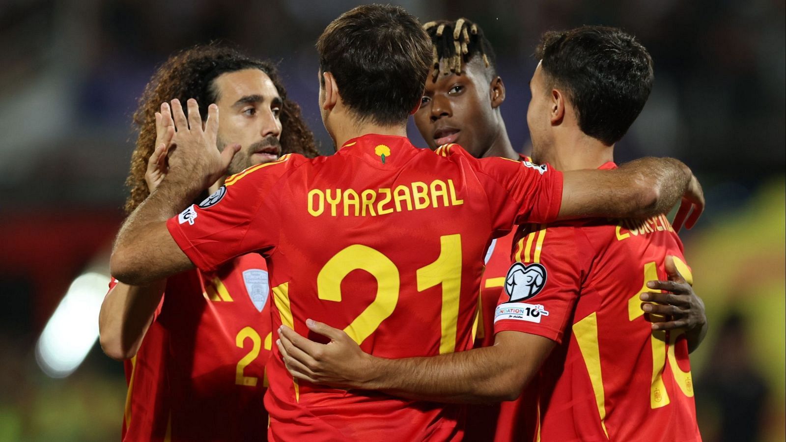 Partido amistoso España-Serbia, este viernes en La 1 y RTVE Play