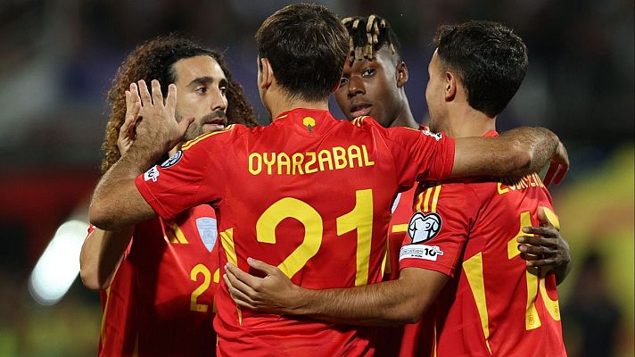 Fútbol - Partido amistoso España-Serbia, este viernes en La 1 y RTVE Play