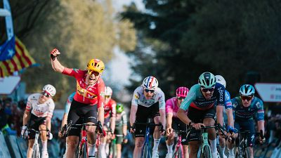 Volta a Catalunya 2026: Court Magnus Nielsen gana la etapa 2