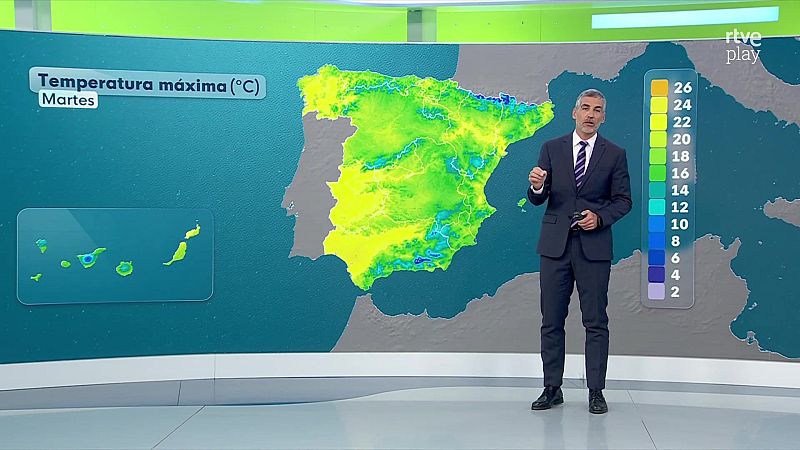 El Tiempo - 24/03/26 - RTVE.es - El tiempo | Ver