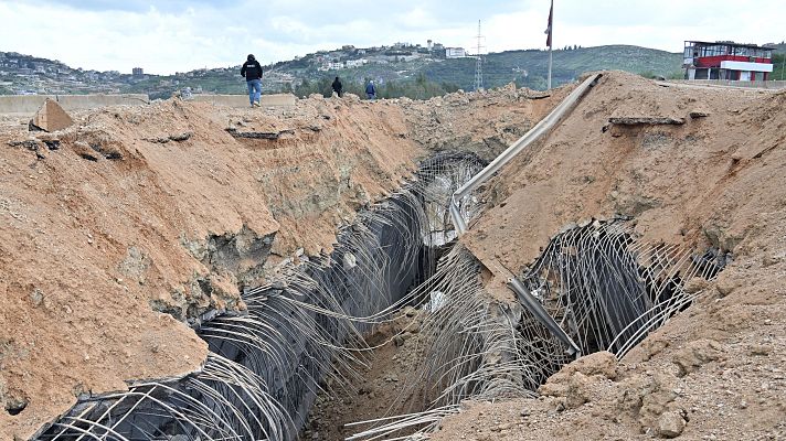 Telediario 1 - El sur del Líbano se vacía entre avisos de Israel sobre una posible invasión