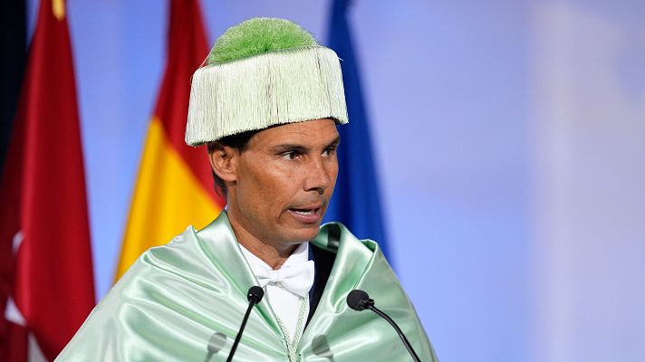 Rafa Nadal, doctor honoris causa por la Universidad Polit�cnica de Madrid