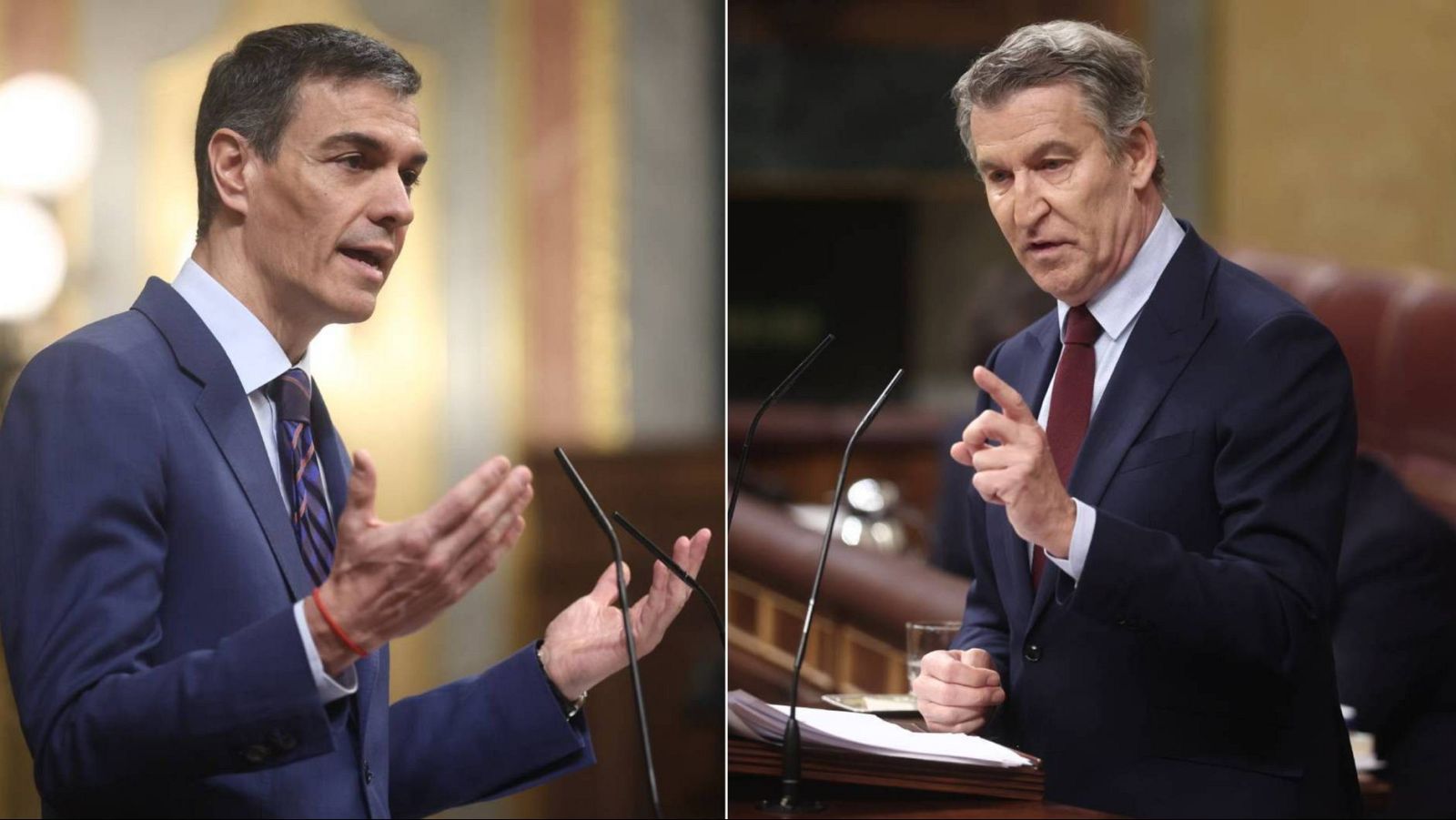 Feijóo y Sánchez se enfrentan en el Congreso por el decreto anticrisis - Informativo 24h | Ver