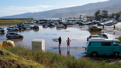 Canarias deja atr�s lo peor de la borrasca Therese