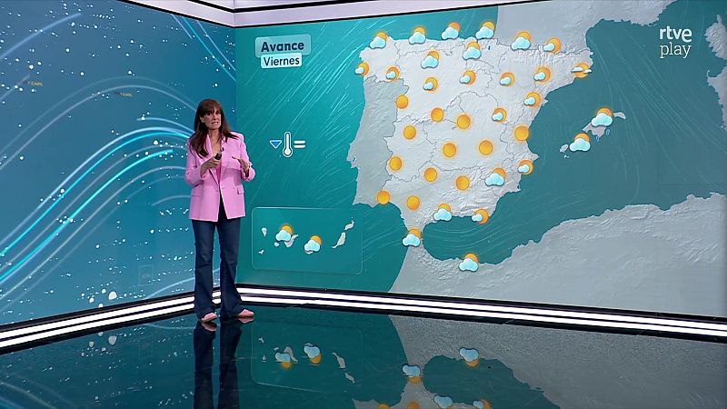 El Tiempo Noche - 25/03/26 - RTVE.es - El tiempo | Ver