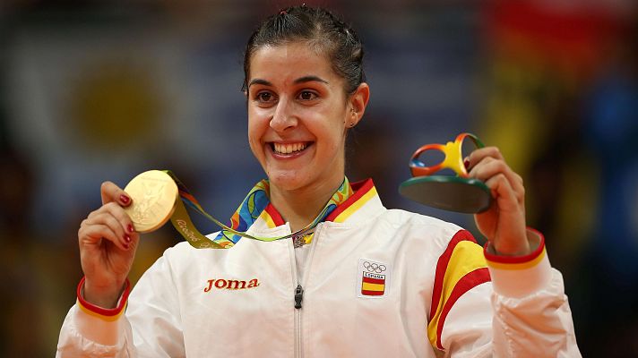 Bádminton - Así narró TVE la medalla de oro olímpica de Carolina Marín en Río 2016