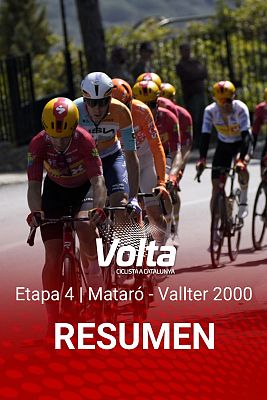 Ciclismo - Ethan Vernon gana al sprint en Camprodon la 4ª etapa de la Volta a Catalunya 2026