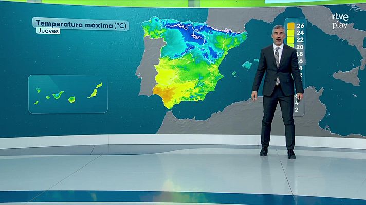 El tiempo - Rachas muy fuertes de viento en el Ebro y aledaños, Ampurdán, Pirineos y norte de Baleares