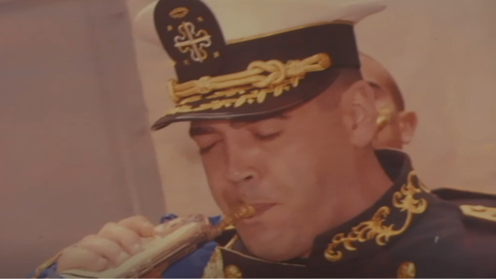 Telediario 1 - El director de una banda de música en Málaga recibe un emocionante homenaje