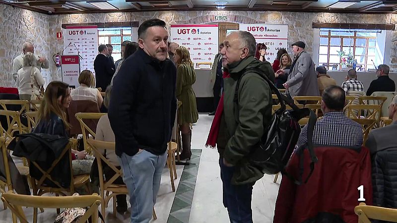 Pepe Álvarez en la Asamblea de delegados de UGT Asturias - Panorama Regional | Ver