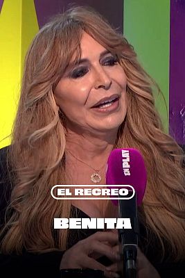 El recreo - Benita: "Maestro Joao fue un pretexto para ser Benita"