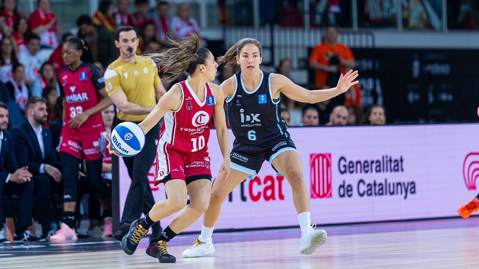 Baloncesto - Copa de la Reina. 1/4 final: Casademont Zaragoza - IDK Euskotren - Baloncesto en RTVE | Ver