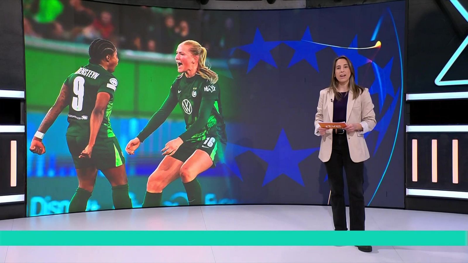 Fútbol - UEFA Champions League Femenina. 1/4 final Resumen - Fútbol | Ver