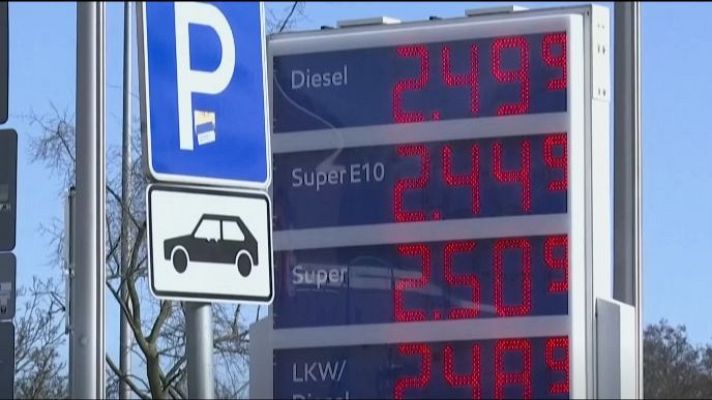 La tarde en 24h - Los países europeos toman medidas para frenar el precio del combustible