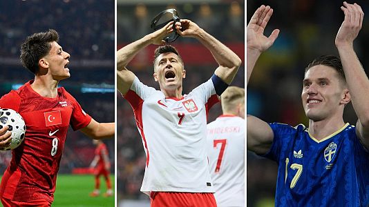 De la magia de G�ler a la punter�a de Gy�keres y Lewandowski: as� queda la repesca del Mundial