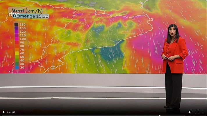 El temps - Cap de setmana amb sol, molt de vent, neu i fresca. I la Setmana Santa?