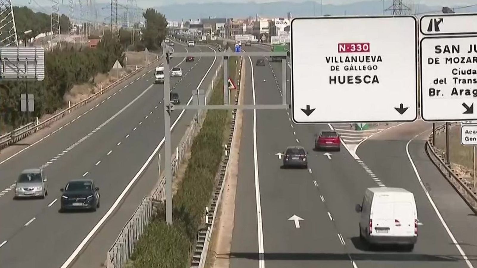 Primera fase de la operación especial de tráfico de Semana Santa - Noticias Aragón | Ver