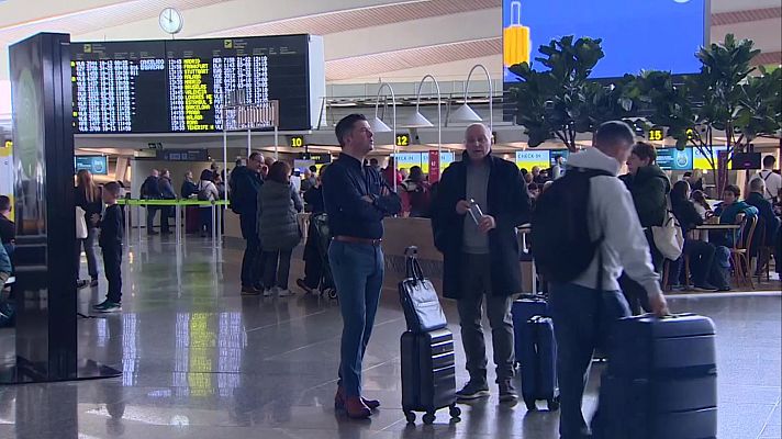 Telenorte - País Vasco - El aeropuerto de Loiu rompe récords de desplazamientos en Semana Santa