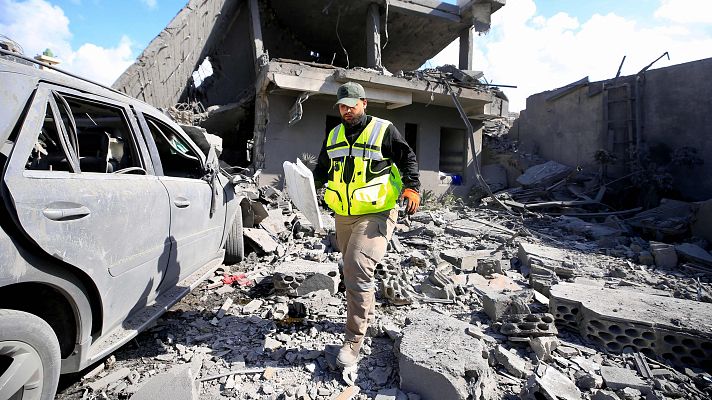 Telediario 1 - La ONU denuncia que hay 150.000 civiles atrapados en zonas de combate en Líbano