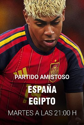 Fútbol - Amistoso España - Egipto