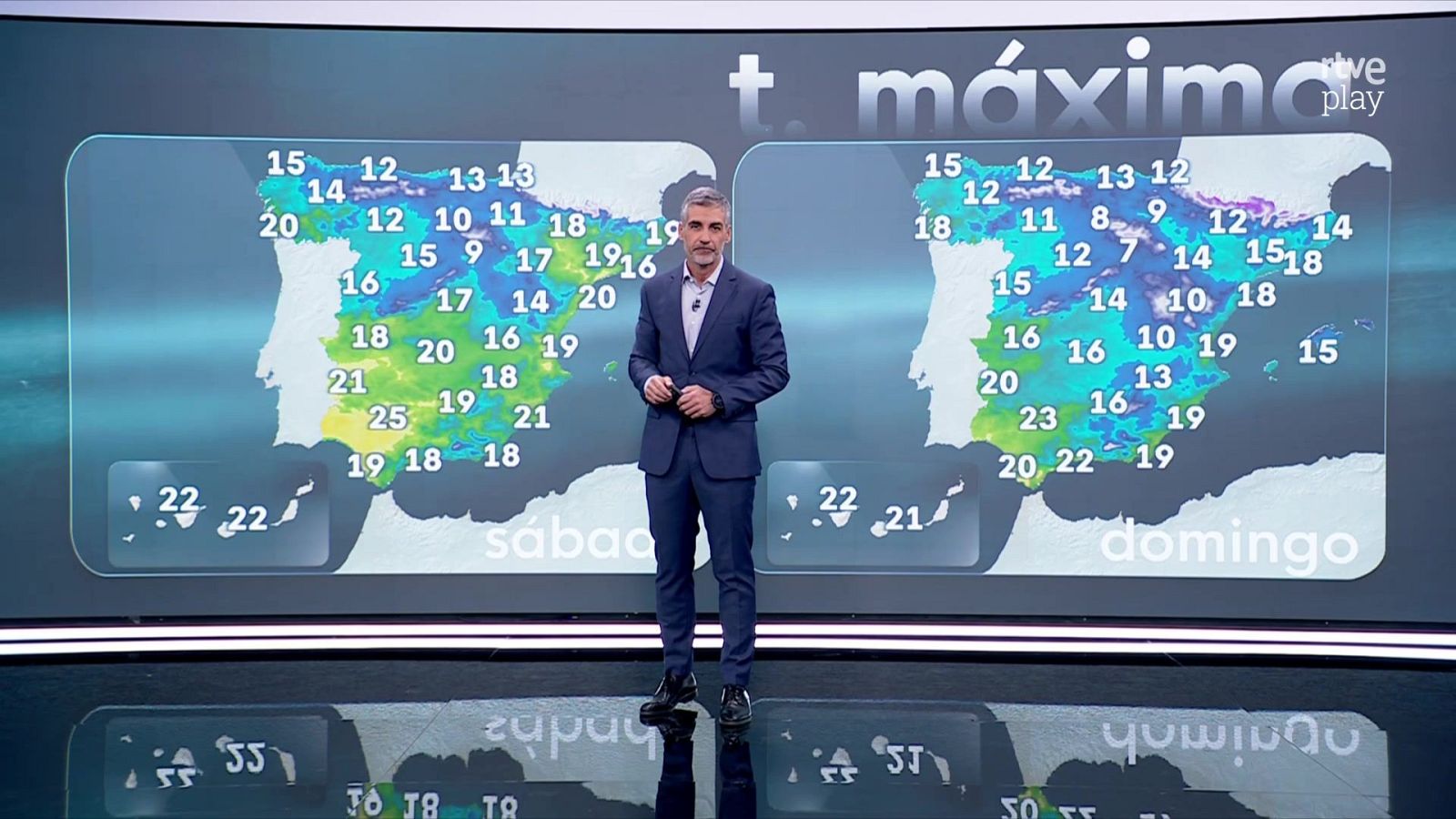 El Tiempo Noche - 27/03/26 - RTVE.es - El tiempo | Ver