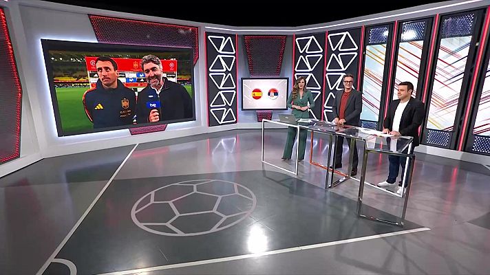 Fútbol - Postpartido Selección Española (España - Serbia)