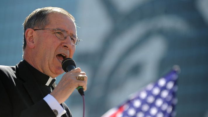 Telediario 1 - Mahony está en el cónclave