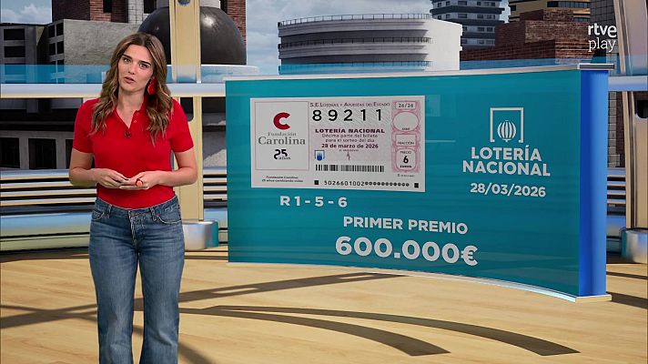 Loterías - Sorteo de la Lotería Nacional del 28/03/2026