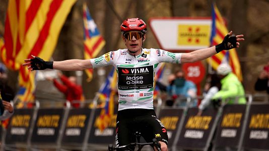 Vingegaard gana en Queralt y sentencia definitivamente su primera Volta a Catalunya