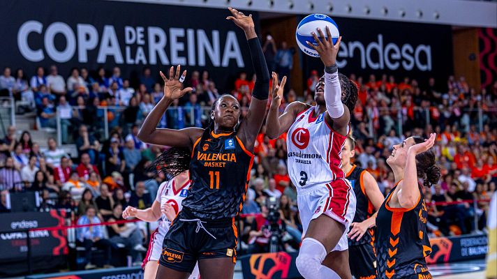 Baloncesto en RTVE - Copa de la Reina. 1ª Semifinal: Casademont Zaragoza - Valencia Basket 