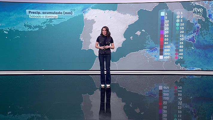 El tiempo - Precipitaciones fuertes y con posibles tormentas puntuales en Baleares