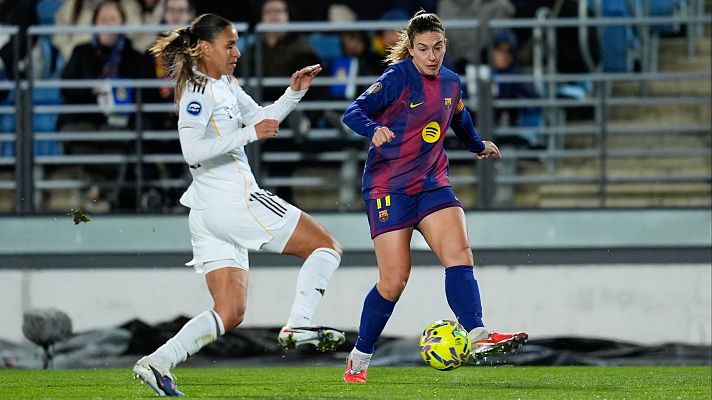 Fútbol - Resumen del partido de la Liga F: Real Madrid - Barcelona