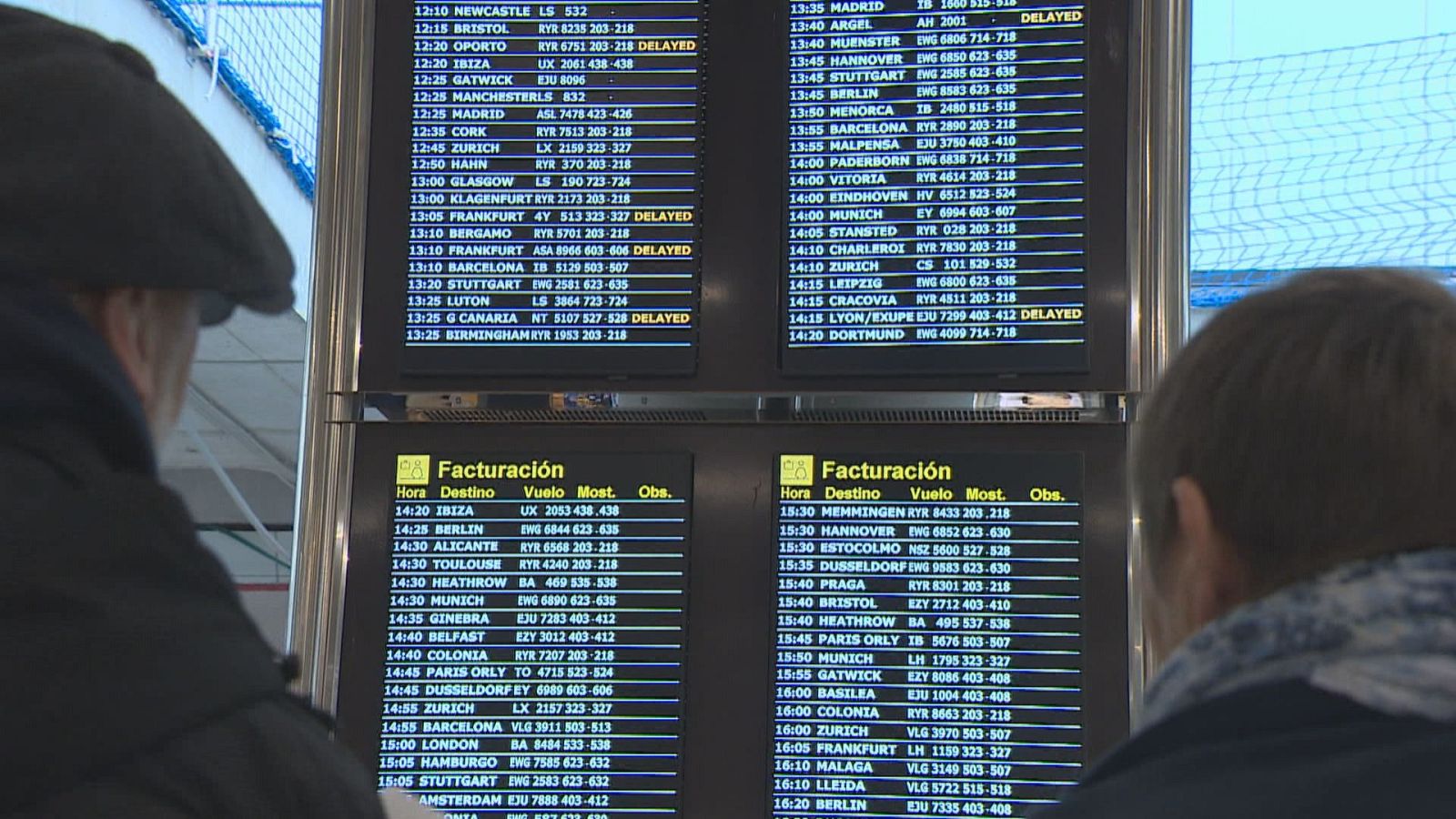 Una vintena de vols pateixen retards a l'aeroport de Palma en el primer dia de vaga