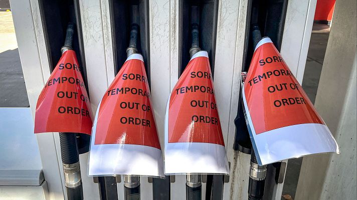 Telediario 1 - La guerra en Oriente Medio lleva al petróleo a precios nunca vistos desde la guerra de Ucrania