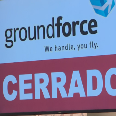Telenorte - País Vasco - Primera jornada de huelga indefinida de los trabajadores de Groundforce en el aeropuerto de Bilbao