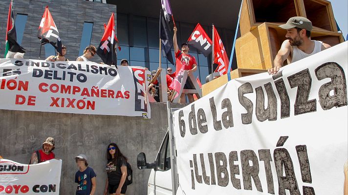 Telediario 1 - El Gobierno indultará a Las seis de La Suiza