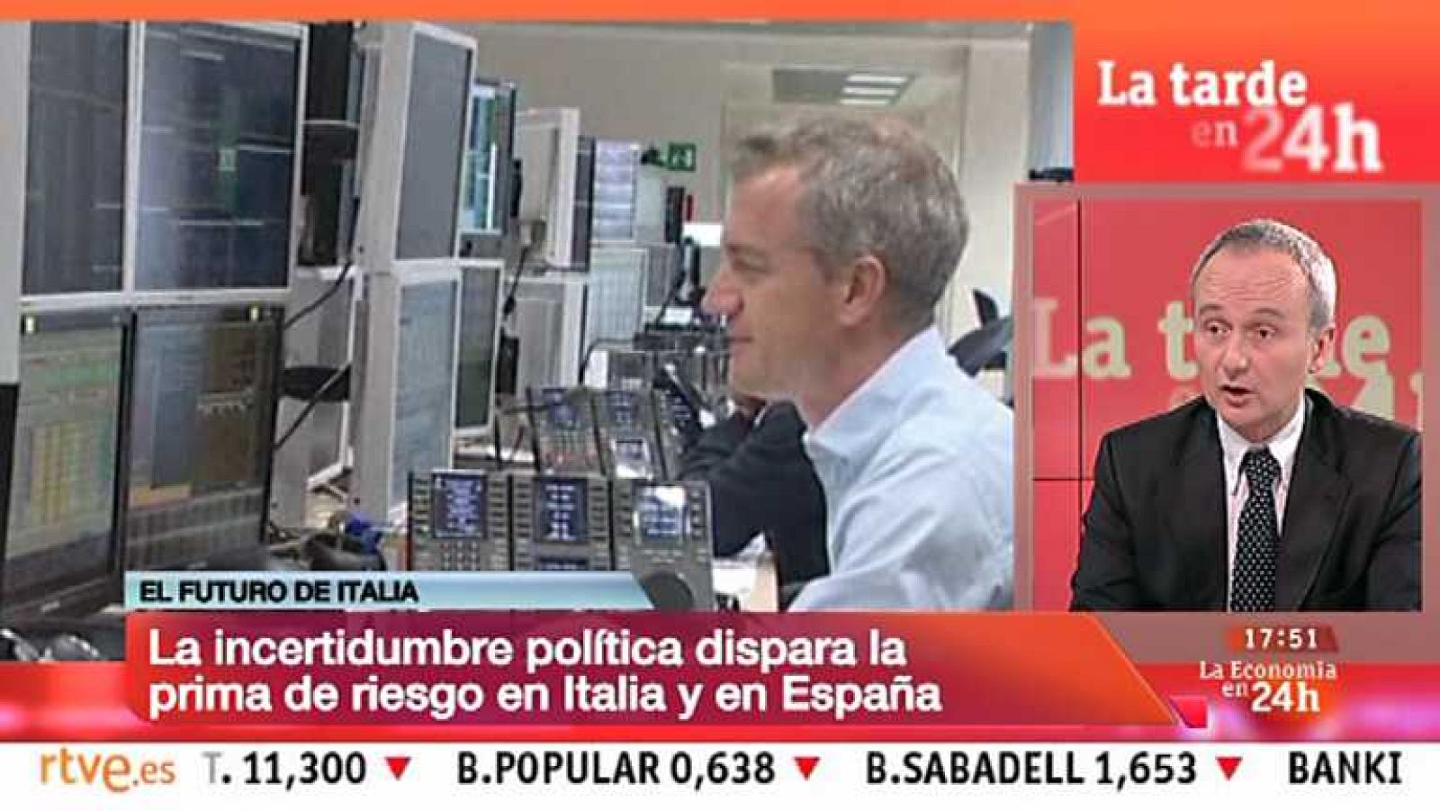 La tarde en 24 horas - Economía en 24 h. - 26/02/13 - Ver ahora