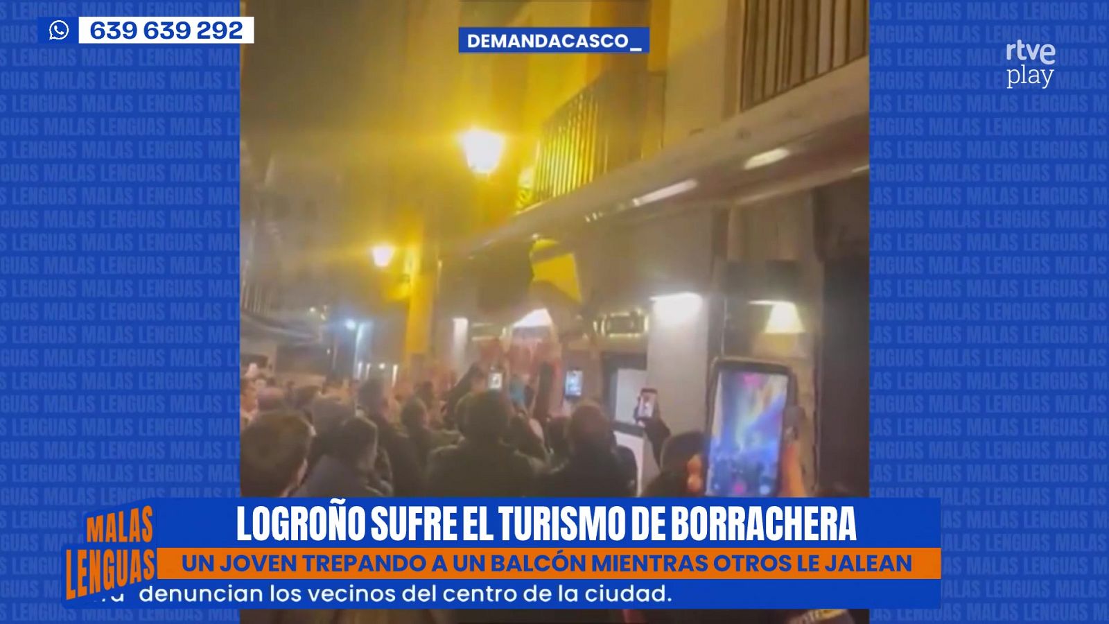 Logroño sufre el turismo de borrachera - Malas lenguas | Ver