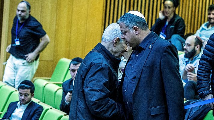 Telediario 2 - Israel legaliza la pena de muerte para palestinos condenados por ataques letales