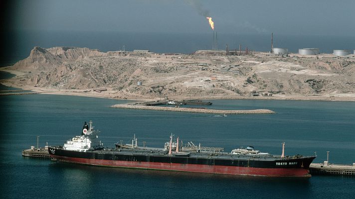 Telediario 2 - El precio del petróleo repunta tras la última amenaza de Trump a Irán