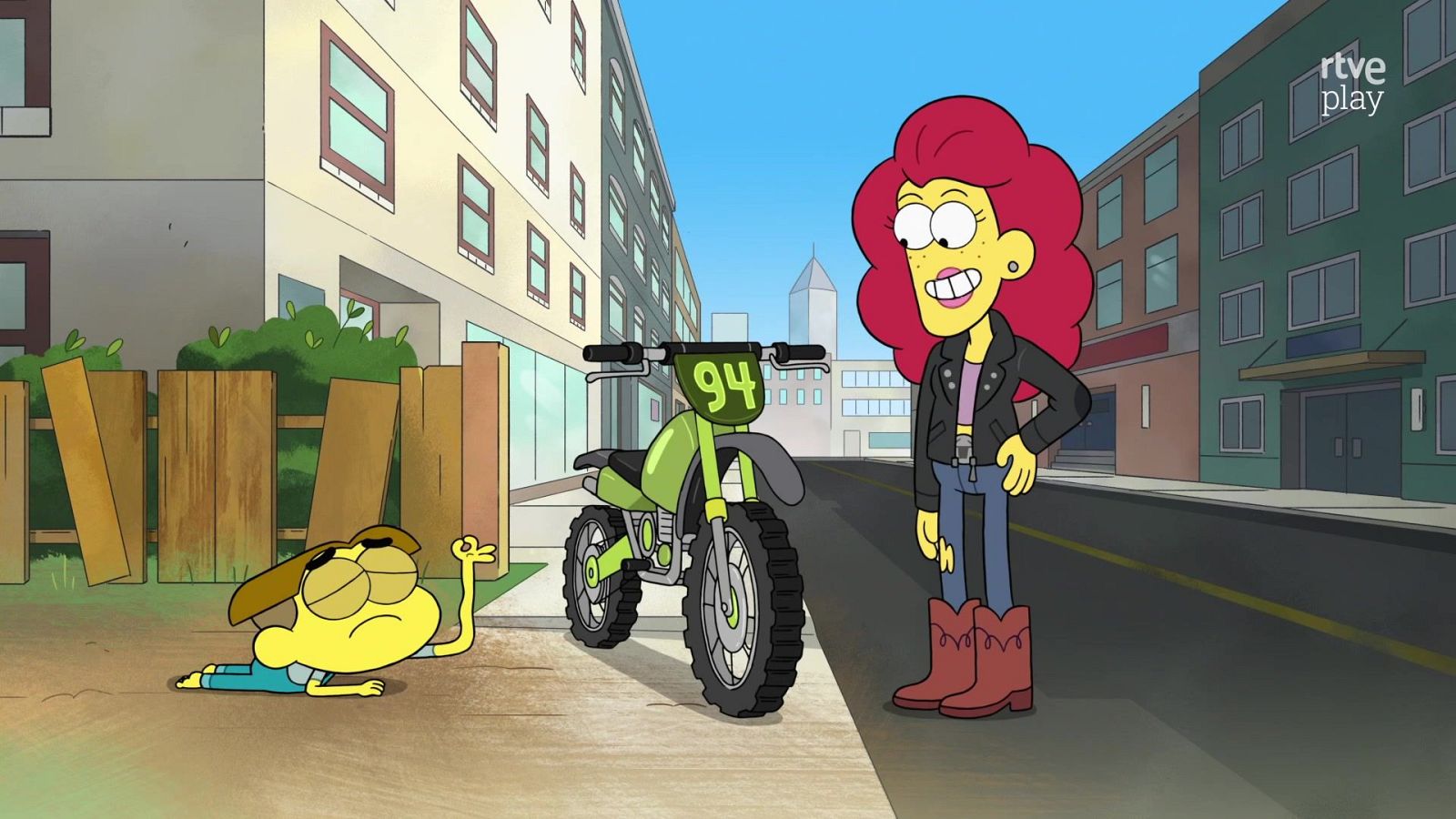 Los Green en la gran ciudad - La moto bomba - Los Green en la gran ciudad | Ver